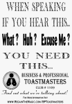 When Speaking 